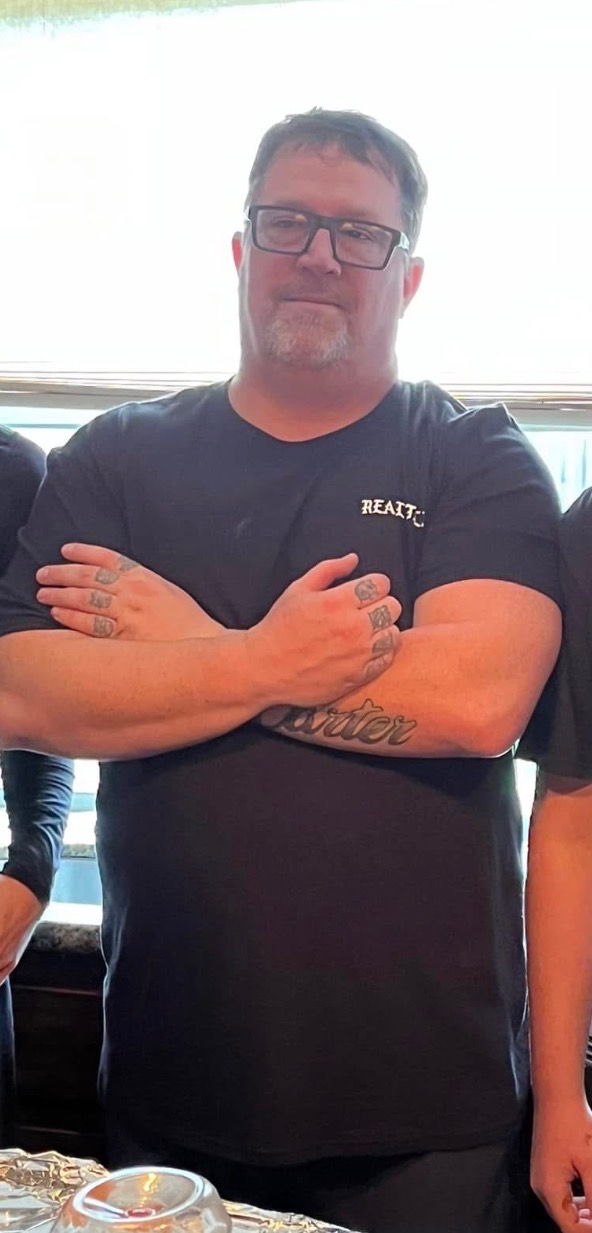 Bruce before — starting point of his transformation
